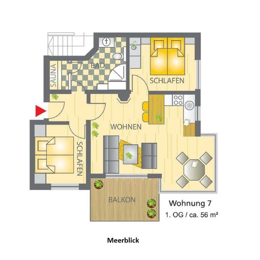Apartamento Windrose 7 Großenbrode Exterior foto